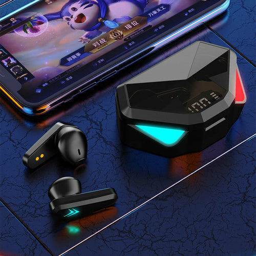 Low-Latency Bluetooth 5.0 Gaming Earbuds With Battery Display – Sports & Gaming
