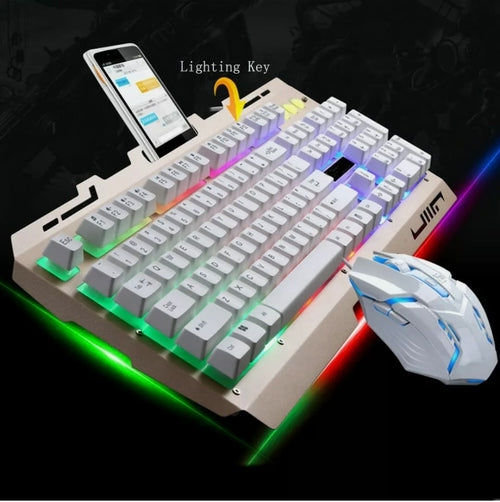 Ninja Dragons NX900 Wired Backlit Gaming Keyboard & Mouse Set – 104 Keys