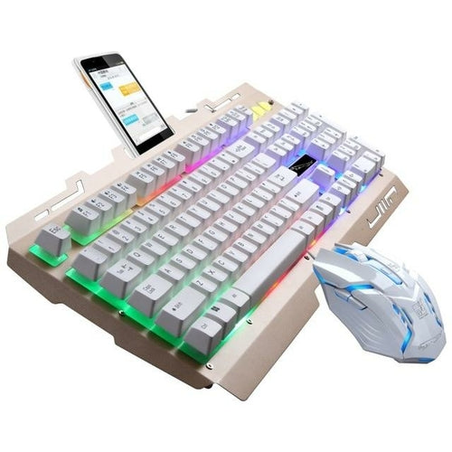 Ninja Dragons NX900 Wired Backlit Gaming Keyboard & Mouse Set – 104 Keys